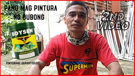 pintura sa bubong